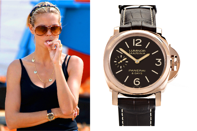 Panerai celebrities clearance watch