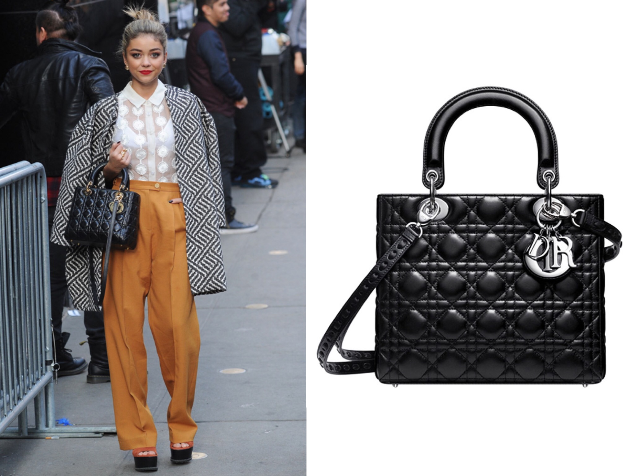 Celebrities With A Lady Dior Bag