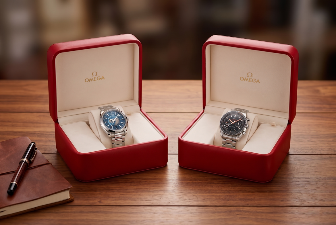 Omega Seamaster and Speedmaster